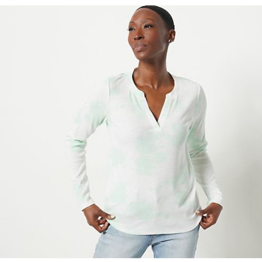 Tie Dye Henley